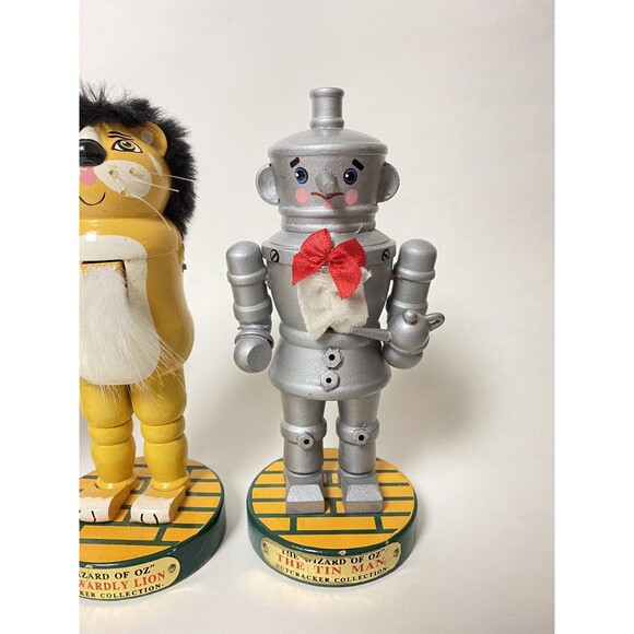 The Wizard of OZ Nutcracker Collection Kurt Adler 3 Piece Set Christmas Decor - Picture 4 of 11